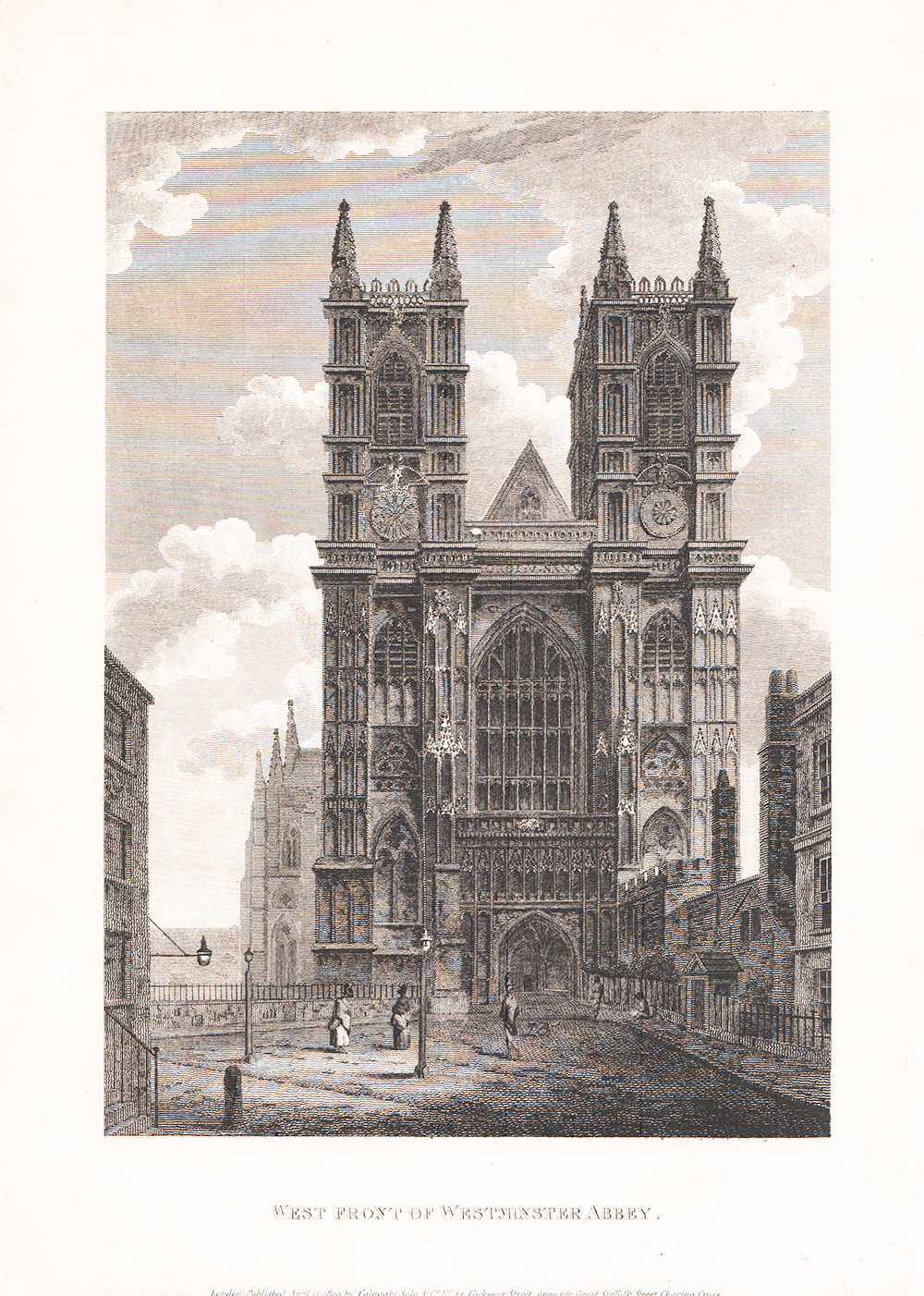 West Front of Westminster Abbey.