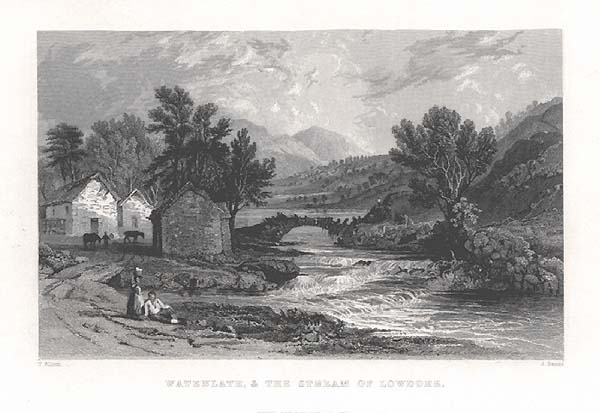 Watenlath and the stream of Lowdore