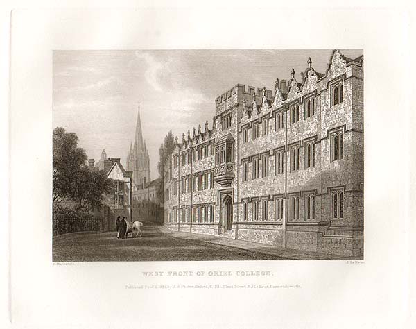 West front of Oriel College