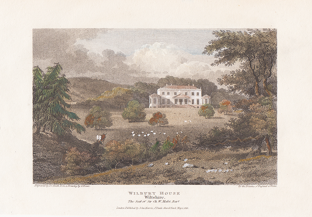 Wilbury House, Wiltshire, The Seat of Sir Ch W Malet Bart 