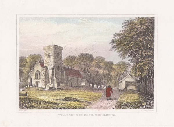 Willesden Church Middlesex