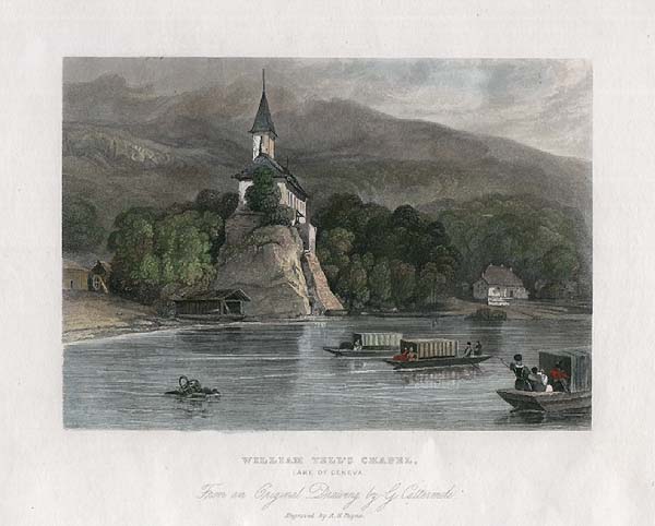William Tell Chapel Lake of Geneva