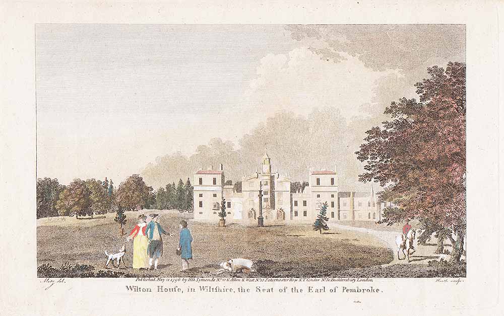 Wilton House in Wiltshire the Seat of the Earl of Pembroke