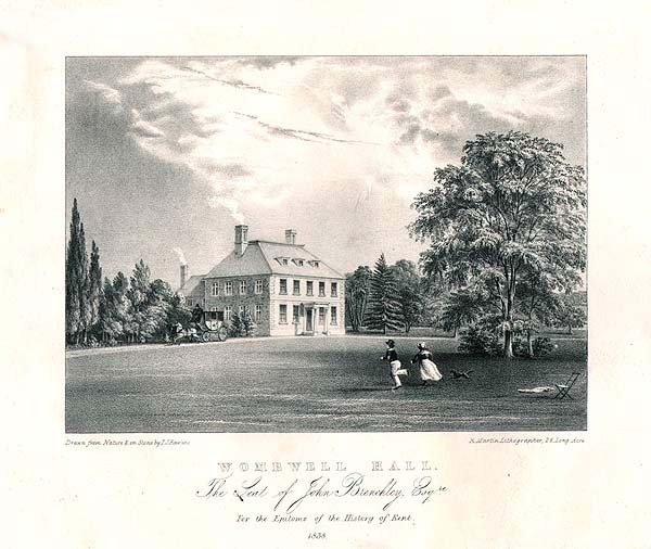 Wombwell Hall  The Seat of John Brenchley  Esq