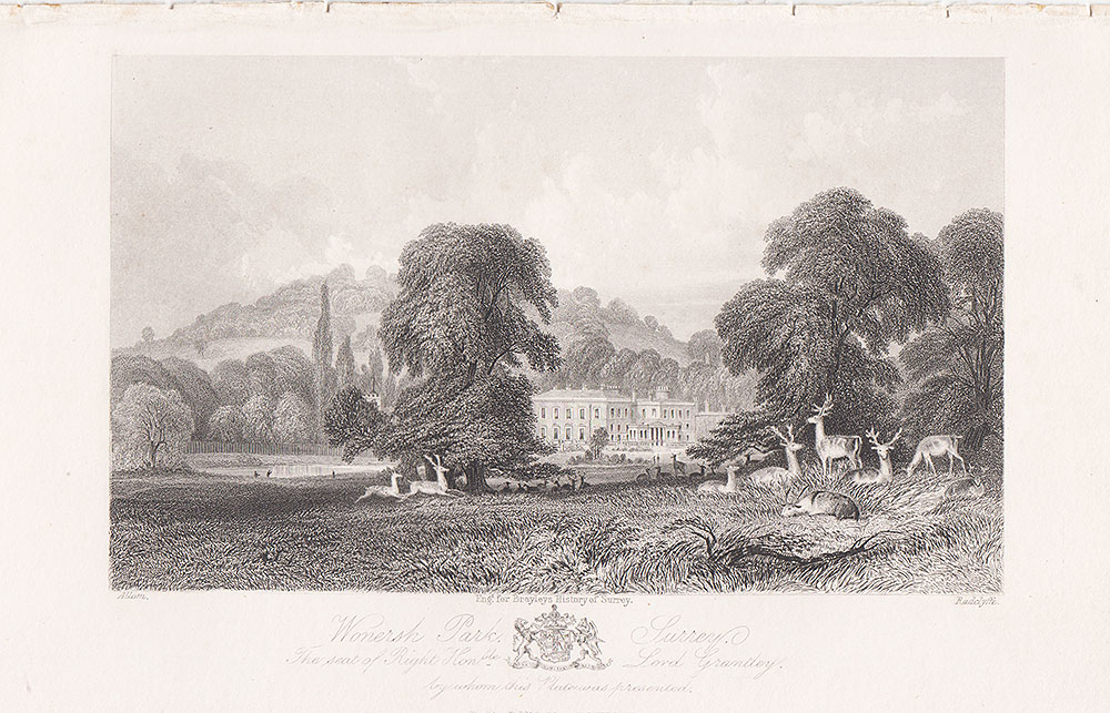 Wonersh Park - The Seat of Right Hon Lord Grantley 