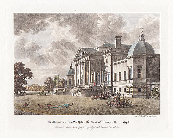 Wrotham Park in Middlesex the Seat of George Byng  Esq