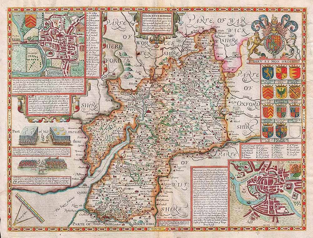 Gloucestershire Maps
