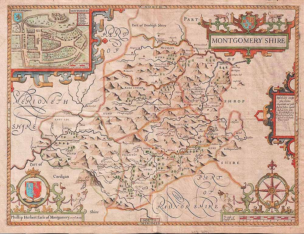 Montgomeryshire Maps