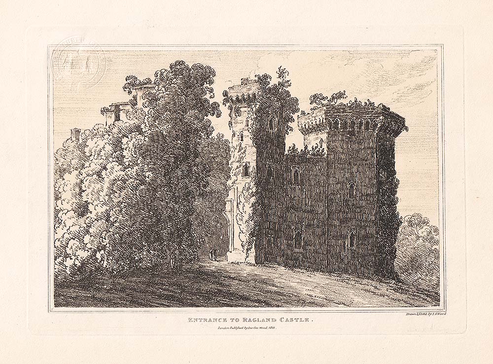 Entrance to Ragland Castle